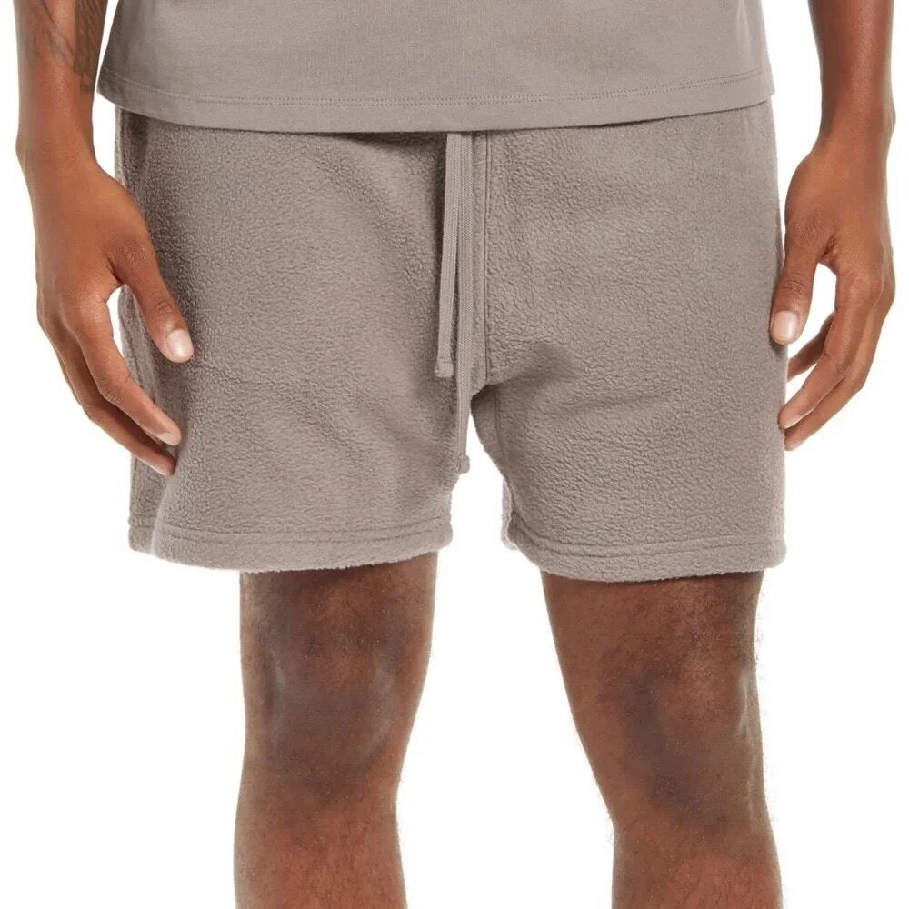 Fear Of God Essentials Polar Fleece gray shorts M
